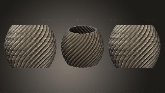 Vases (Square Vase Cup And Bracelet Generator (1), VZ_0837) 3D models for cnc