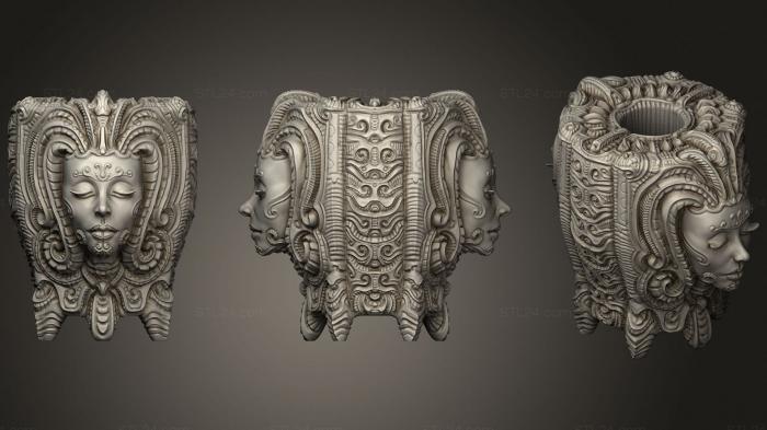 Ornate Pen Holder Zane Rogers