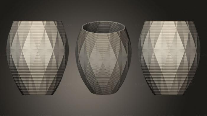 Vases (Polygon Vase Cup And Bracelet Generator (15), VZ_0917) 3D models for cnc