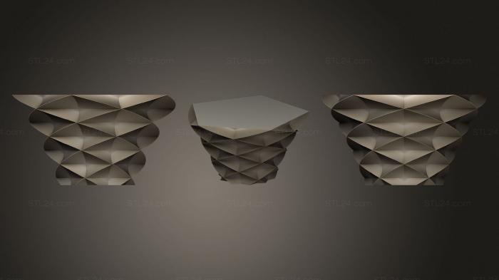 Vases (Polygon Vase Cup And Bracelet Generator (17), VZ_0918) 3D models for cnc