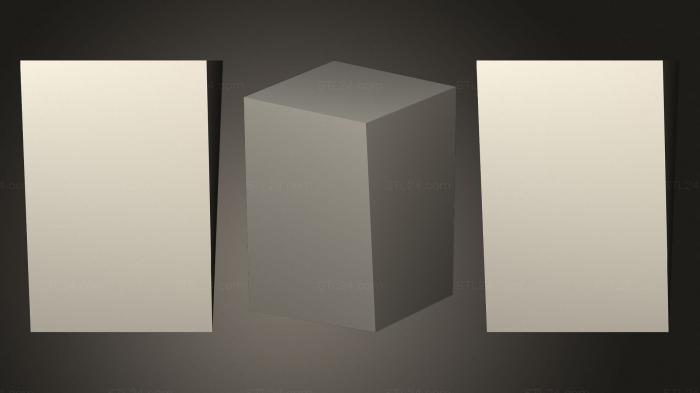Vases (Polygon Vase Pen (4), VZ_0922) 3D models for cnc