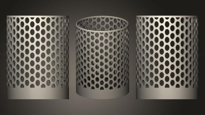 Vases (Portalapices Elipse, VZ_0938) 3D models for cnc