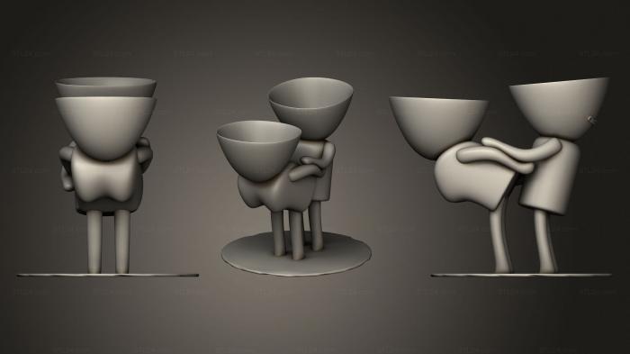 Vases (relajitos par 567, VZ_0963) 3D models for cnc