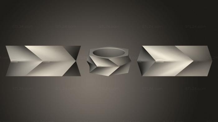 Vases (Ring Collection, VZ_0970) 3D models for cnc