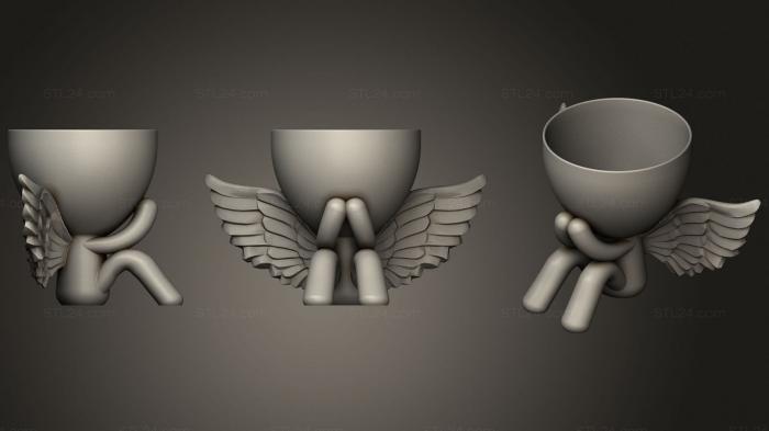 Vases (Robert Angel, VZ_0974) 3D models for cnc
