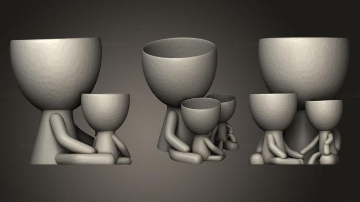 Vases (Robert Hijito2x, VZ_0981) 3D models for cnc