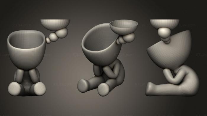 Vases (Robert imaginando2, VZ_0982) 3D models for cnc