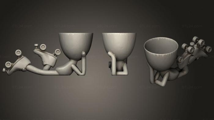 Vases (Robert patines, VZ_0986) 3D models for cnc