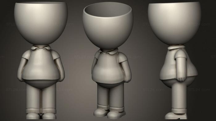 Vases (Robert Simpson, VZ_0992) 3D models for cnc