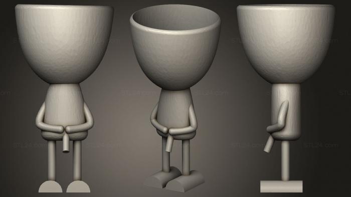 Vases (Robertito pis, VZ_0996) 3D models for cnc