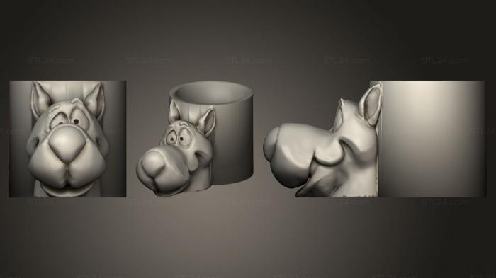 Vases (Scooby doo mate, VZ_1011) 3D models for cnc
