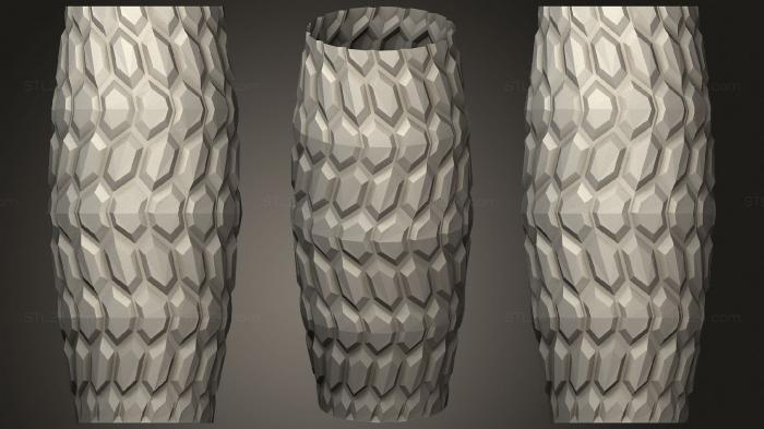 Vases (Sijat Vase Candle Holder Remixes Vase 1Shell, VZ_1018) 3D models for cnc