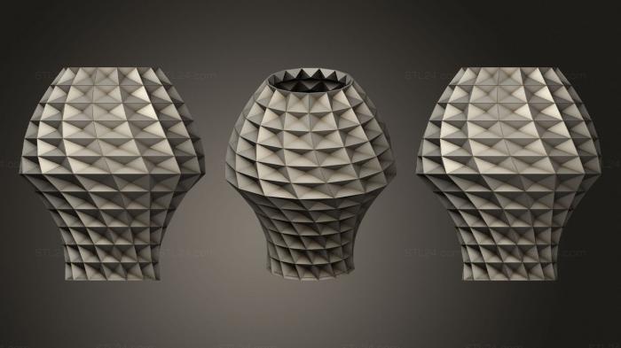 Vases (Small Customized Vase Generator, VZ_1038) 3D models for cnc