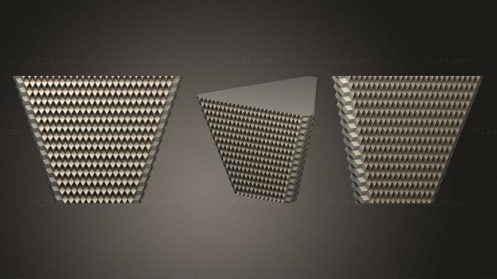 Vases (Spiral Vase Mode Bilinski s Vase planter, VZ_1078) 3D models for cnc