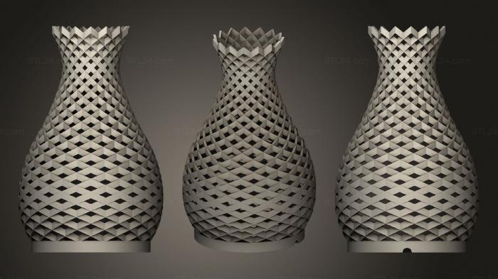 Vases (Spirallamp3, VZ_1080) 3D models for cnc