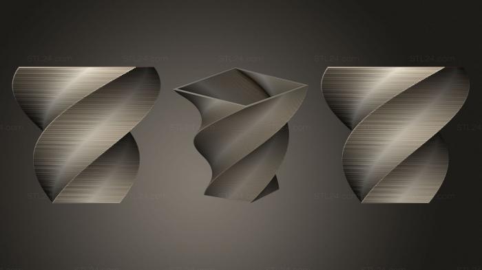 Vases (Square Vase Cup (52), VZ_1130) 3D models for cnc