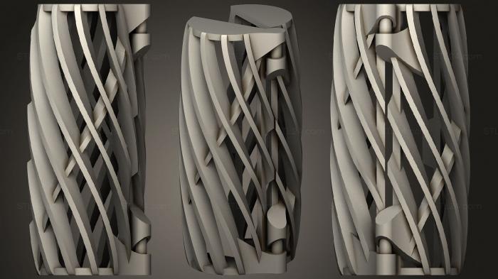 Vases (Stamp Case 2, VZ_1143) 3D models for cnc