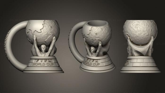 Вазы (Taza Copa del mundo Taza Subliplast, VZ_1158) 3D модель для ЧПУ станка