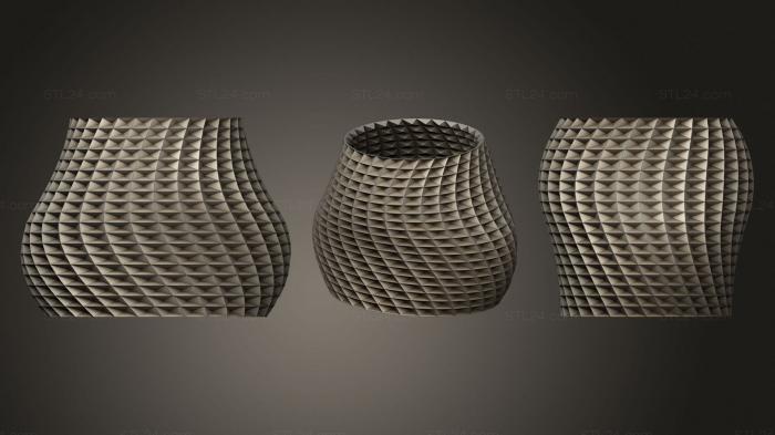 Vases (Vase Generator (3), VZ_1251) 3D models for cnc