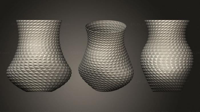 Vases (Vase Generator (4), VZ_1252) 3D models for cnc