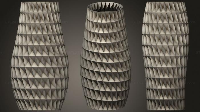 Vases (Vase Generator (12), VZ_1255) 3D models for cnc