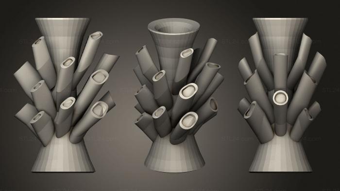 Vases (Vase Of Unevenness, VZ_1272) 3D models for cnc