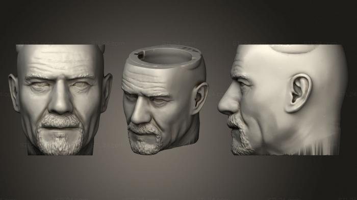 Vases (Walter White, VZ_1297) 3D models for cnc