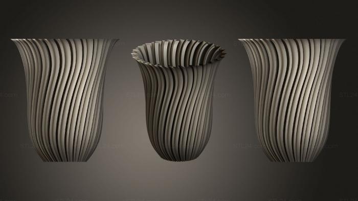 Vases (Abat Jour Pour Philips Hue, VZ_1316) 3D models for cnc