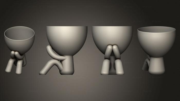 Vases (robert vase 05, VZ_1368) 3D models for cnc