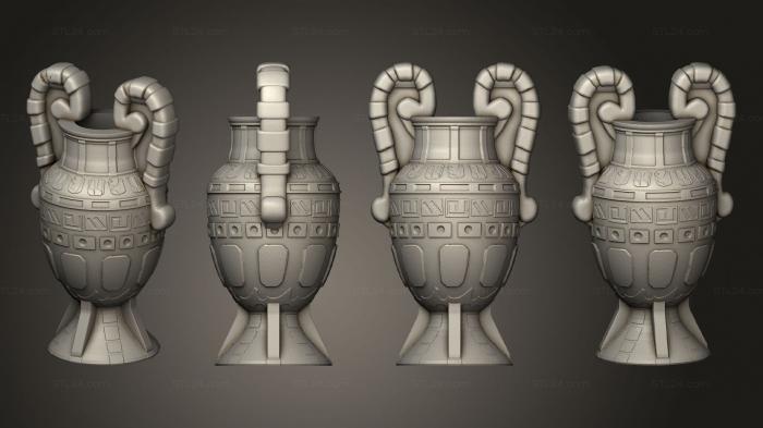 Vases (TOMB AND EGYPTIAN Urn 1 003, VZ_1383) 3D models for cnc