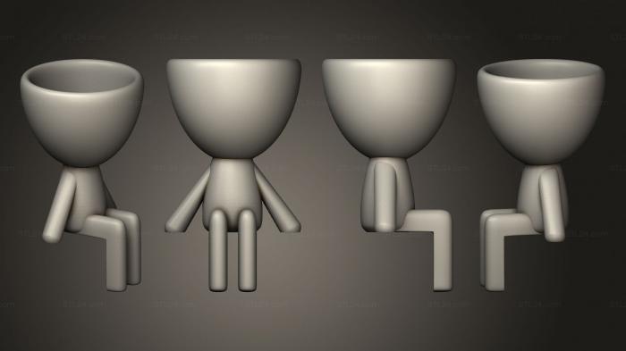Vases (vaso 13, VZ_1396) 3D models for cnc