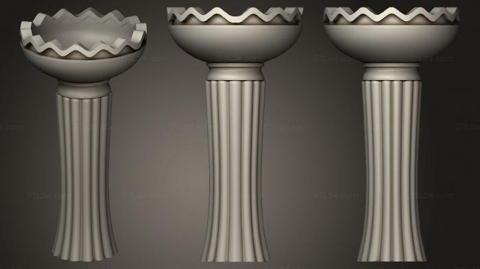 Vases (Qurna, VZ_1428) 3D models for cnc