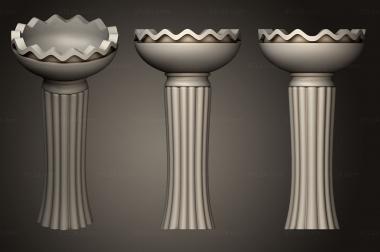 Vases (Qurna, VZ_1428) 3D models for cnc