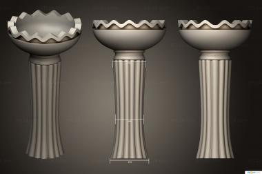 Vases (Qurna, VZ_1428) 3D models for cnc