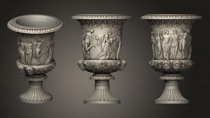 Vases (Option 2 VZ 0008, VZ_1431) 3D models for cnc