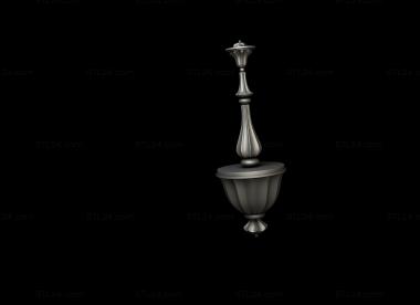 Vases (Classic vase, VZ_1439) 3D models for cnc