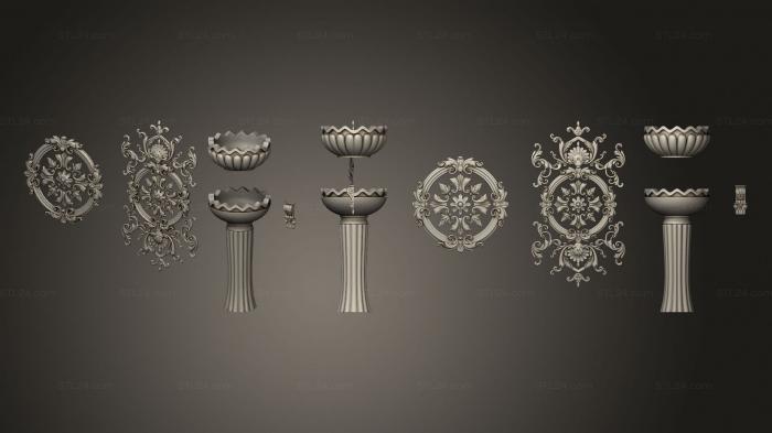Vases (Qurna, VZ_1444) 3D models for cnc
