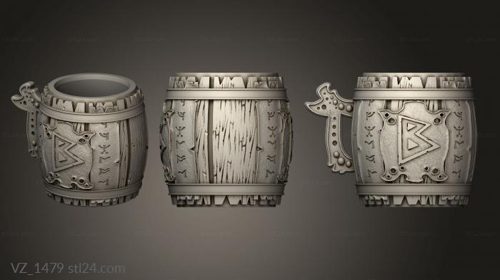 Vases (VZ_1479) 3D models for cnc