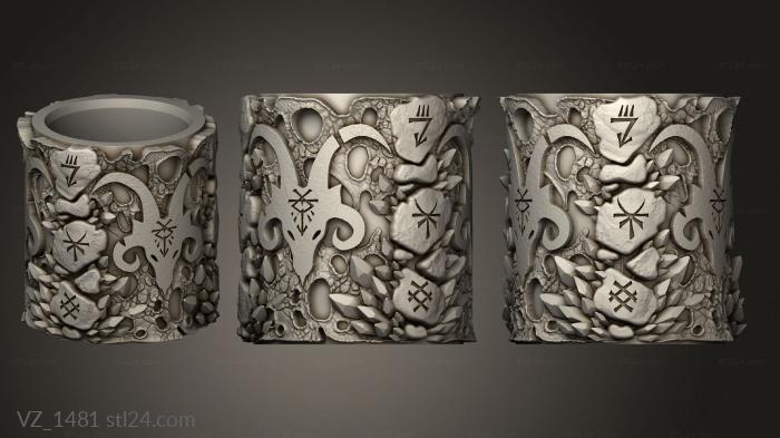Vases (VZ_1481) 3D models for cnc