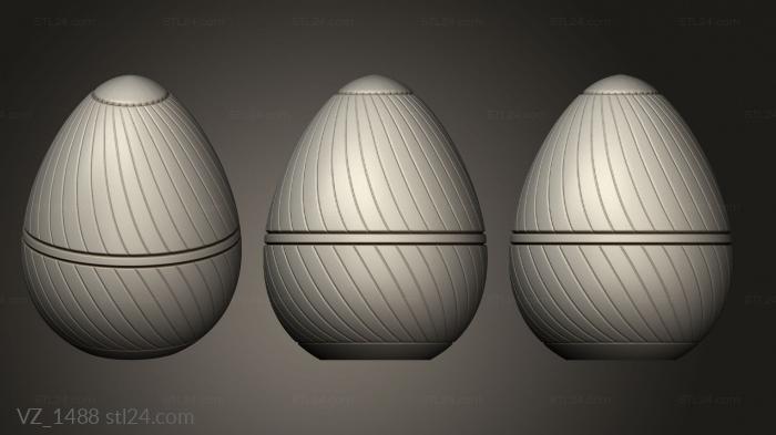 Vases (VZ_1488) 3D models for cnc