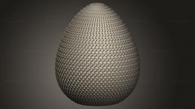 Vases (Dozen Egg, VZ_1500) 3D models for cnc