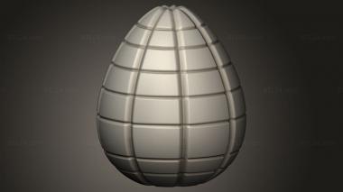 Vases (Dozen Egg, VZ_1501) 3D models for cnc