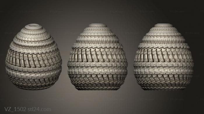 Vases (VZ_1502) 3D models for cnc