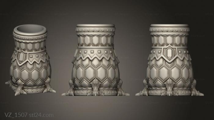 Vases (VZ_1507) 3D models for cnc