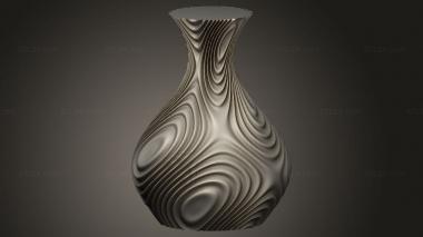 Vases (vase, VZ_1515) 3D models for cnc