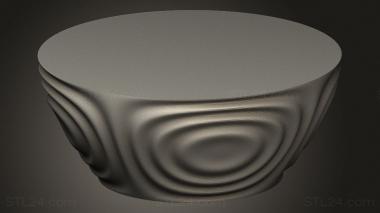 Vases (bowl, VZ_1516) 3D models for cnc