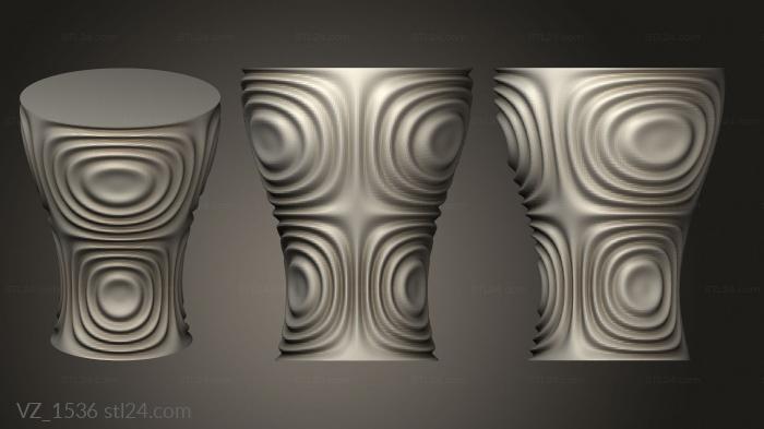 Vases (VZ_1536) 3D models for cnc