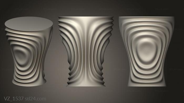 Vases (VZ_1537) 3D models for cnc