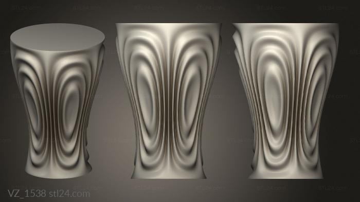 Vases (VZ_1538) 3D models for cnc