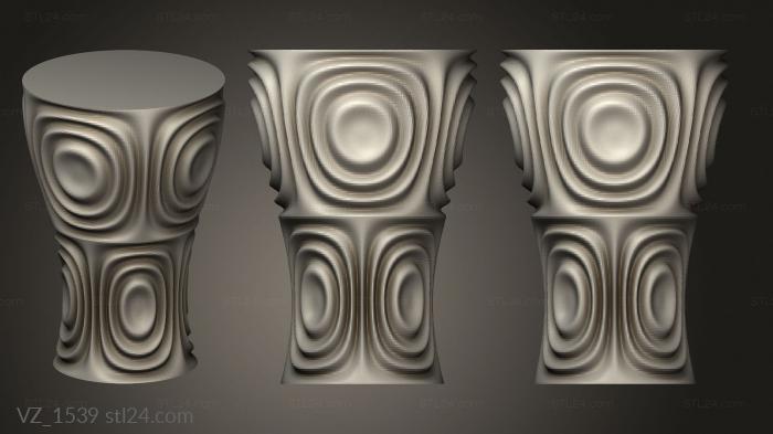 Vases (VZ_1539) 3D models for cnc